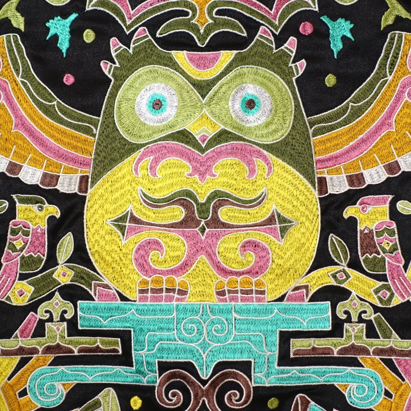 カムイの晩餐刺繍スカジャン GFSJ-002【ごちゃふるワールド × SwitchPlanning】