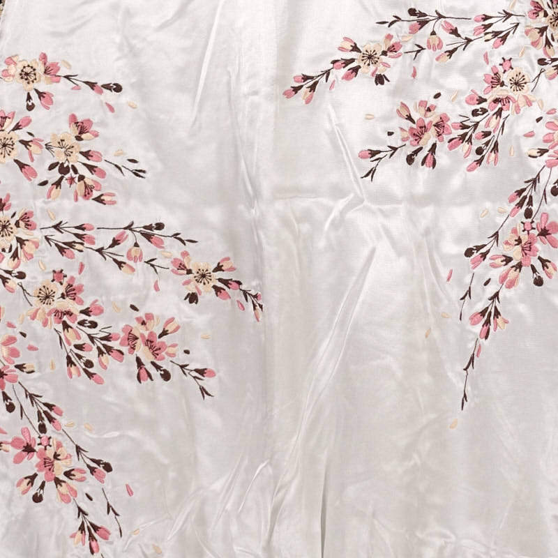 JSKJ-301 桜刺繍ちりめん袖スカジャン