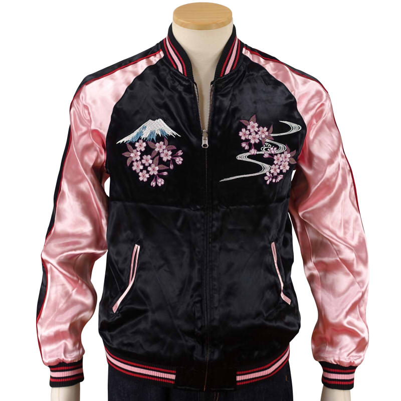 JSKJ-509 富士に舞妓刺繍スカジャン