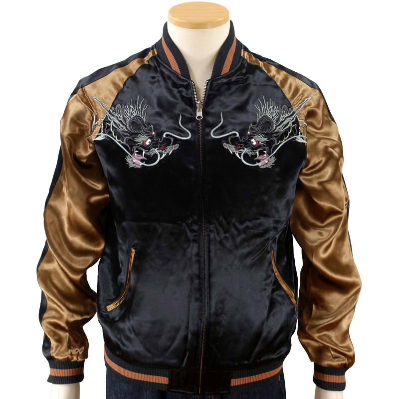 JSKJ-512 龍頭観音刺繍スカジャン