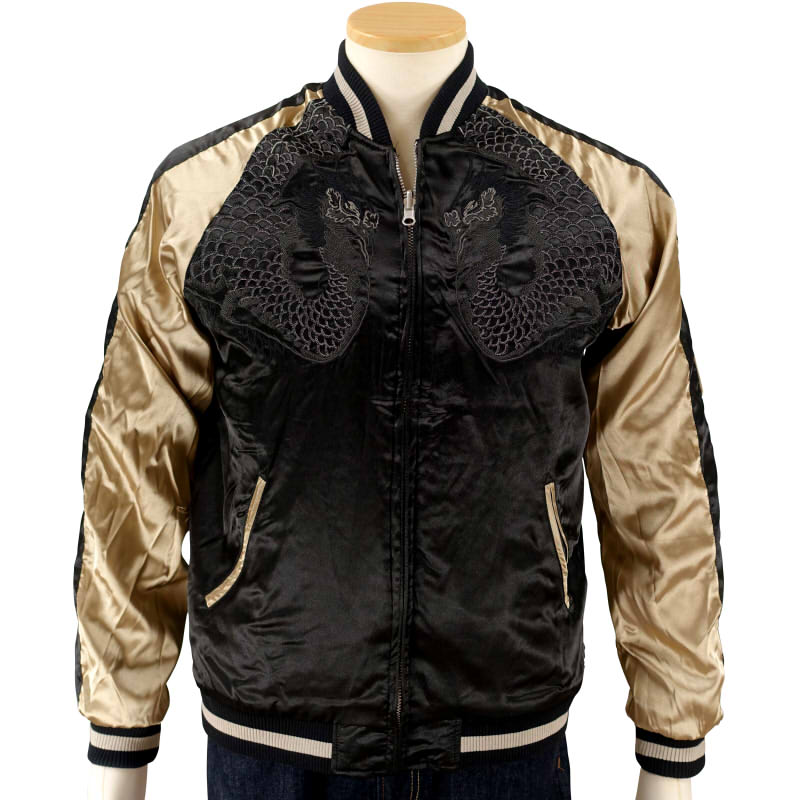 JSKJ-517 炎龍刺繍リバーシブルスカジャン