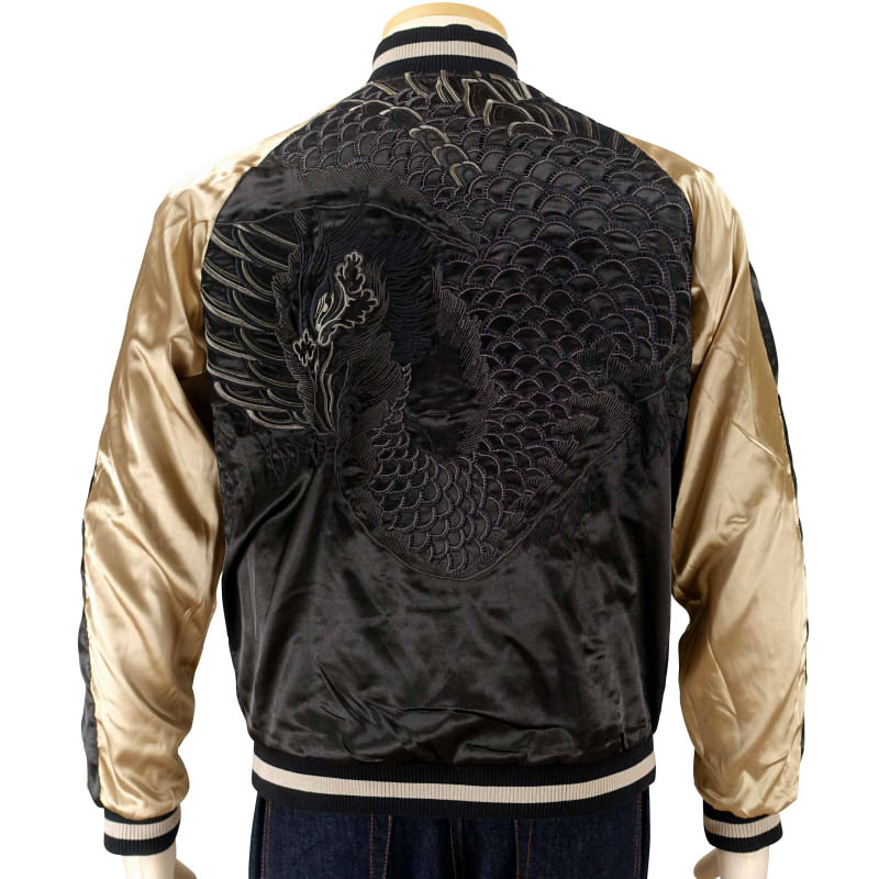 JSKJ-517 炎龍刺繍リバーシブルスカジャン