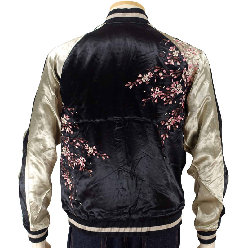 JSKJ-522 桜刺繍リバーシブルスカジャン