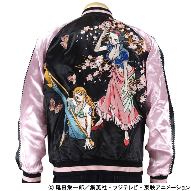6/15 on sale ナミ・ロビン刺繍スカジャン OPSJ-102 ONE PIECE × Switch Planning