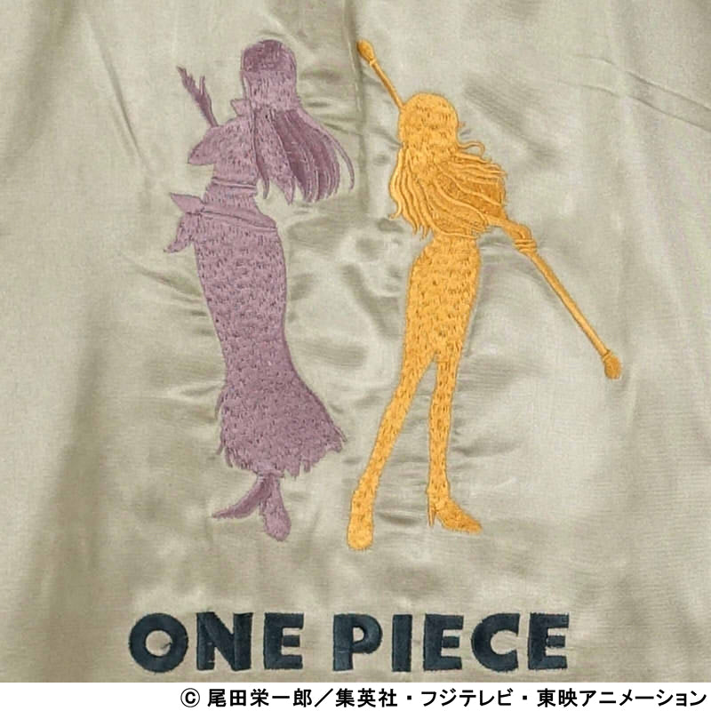 6/15 on sale ナミ・ロビン刺繍スカジャン OPSJ-102 ONE PIECE × Switch Planning