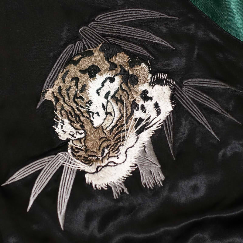 SKJ-006 緋月と虎刺繍スカジャン