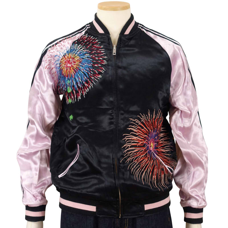 SKJ-012 花火と舞妓刺繍スカジャン