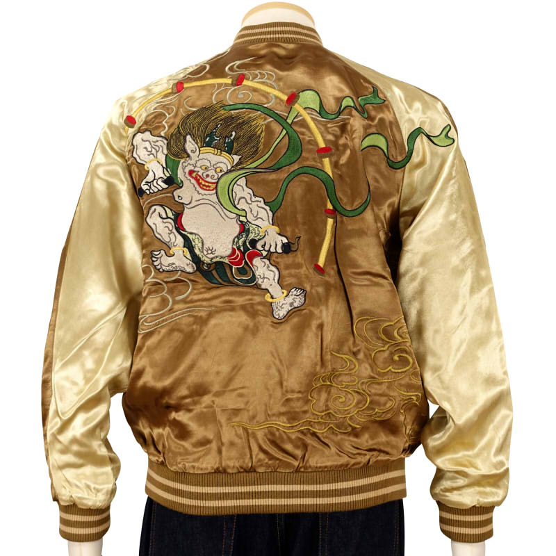 SKJ-013 風神雷神刺繍スカジャン