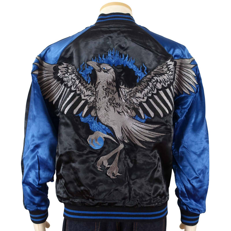 SKJ-015 八咫烏刺繍スカジャン