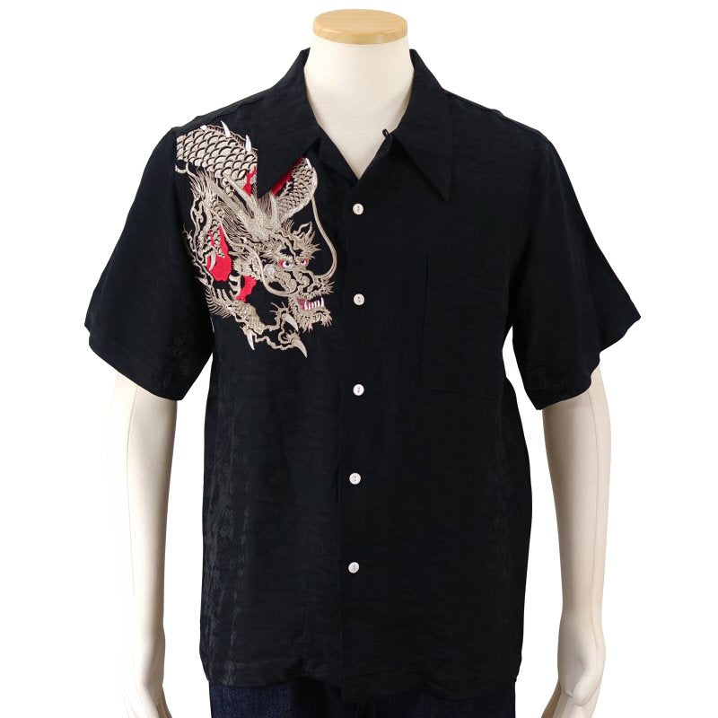 SS-003 龍刺繍ジャガードシャツ