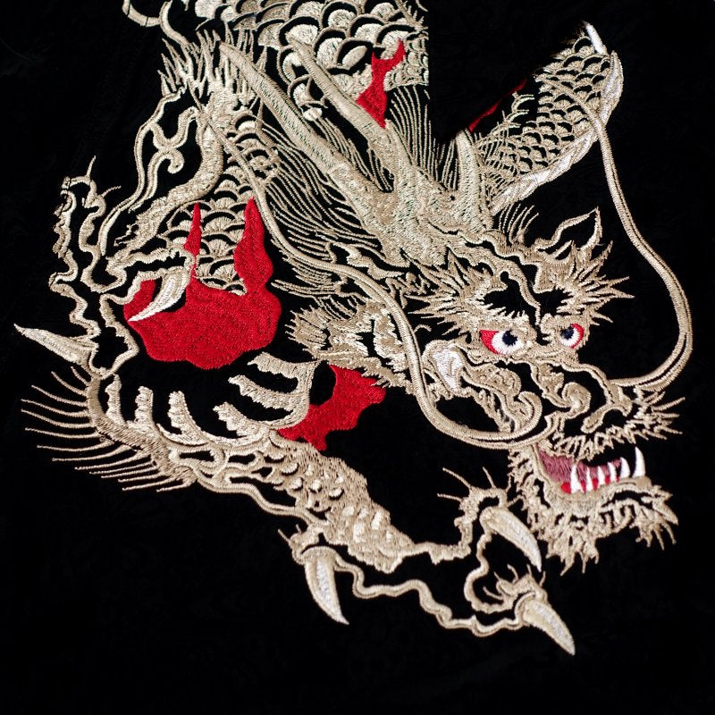 SS-003 龍刺繍ジャガードシャツ