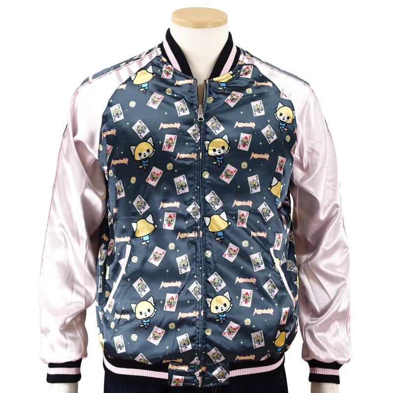 ARSJ-003 烈子&トランププリント袖スカジャン サンリオ×Switch Planning