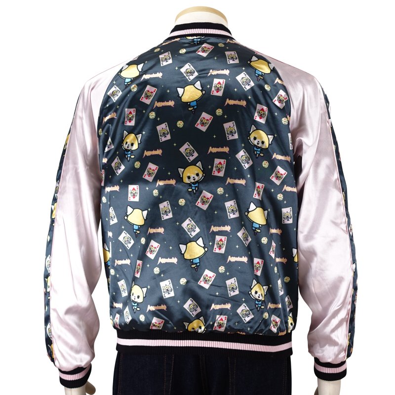 ARSJ-003 烈子&トランププリント袖スカジャン サンリオ×Switch Planning