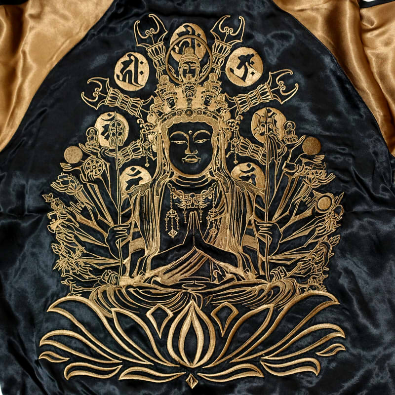 GKJ-005 千手観音刺繍スカジャン