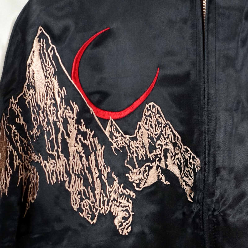 GZSJ-101 ゴジラ刺繍スカジャン ゴジラ×スイッチプランニング