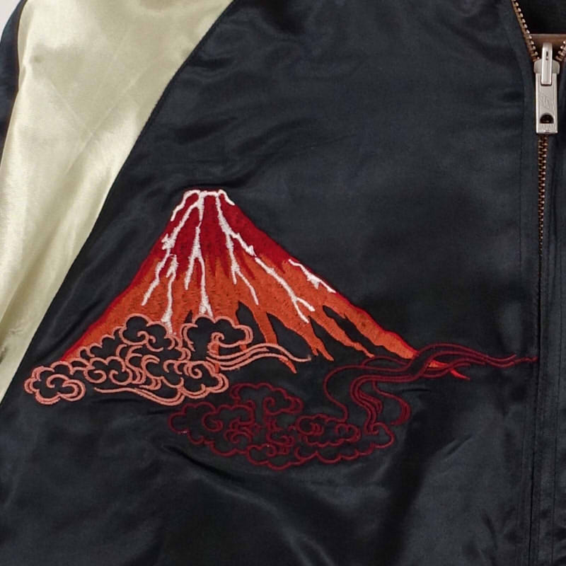 GZSJ-102 シン・ゴジラ刺繍スカジャン ゴジラ×スイッチプランニング