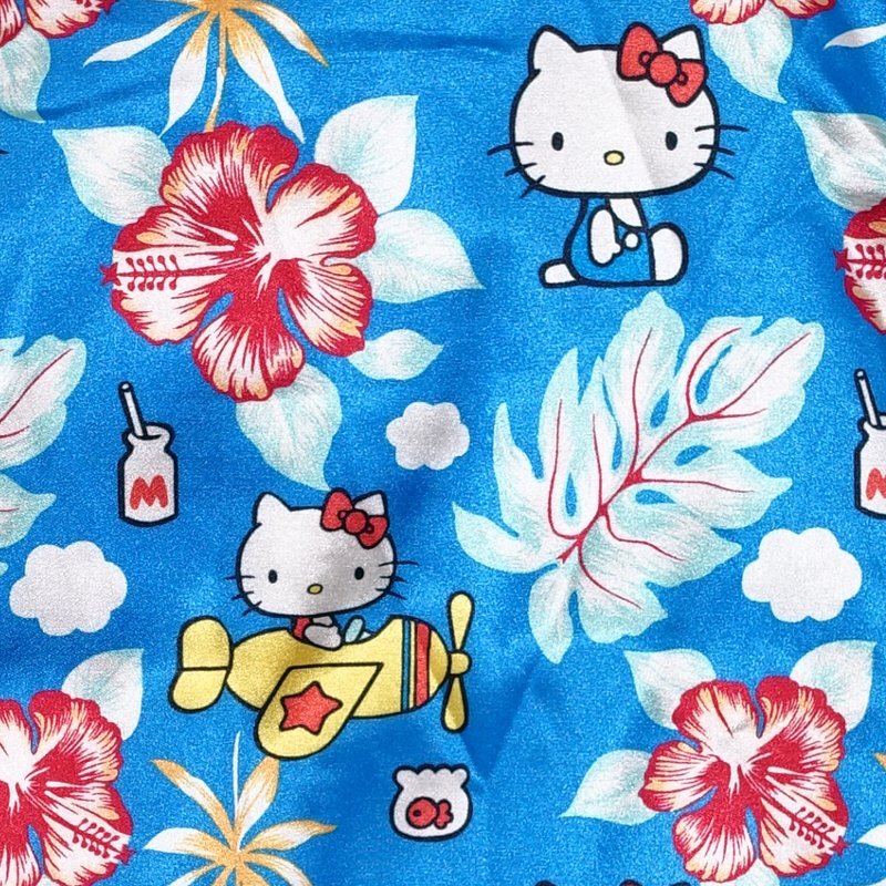 hKSJ-504K ハローキティプリント袖スカジャン