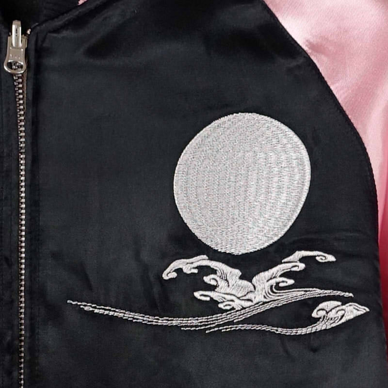 JSKJ-516 月兎刺繍スカジャン