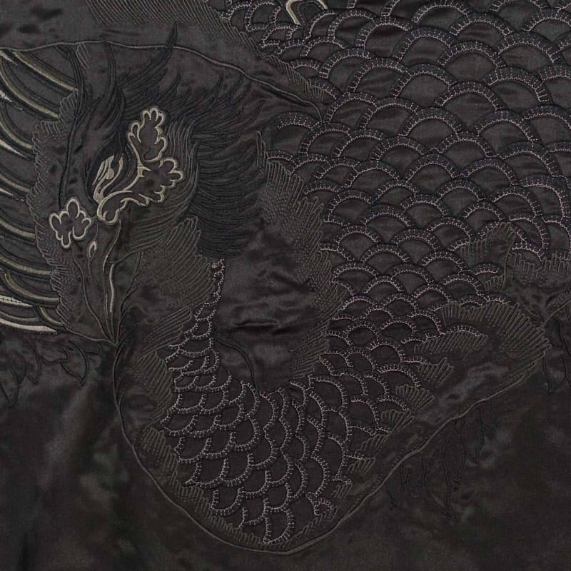 JSKJ-517 炎龍刺繍リバーシブルスカジャン