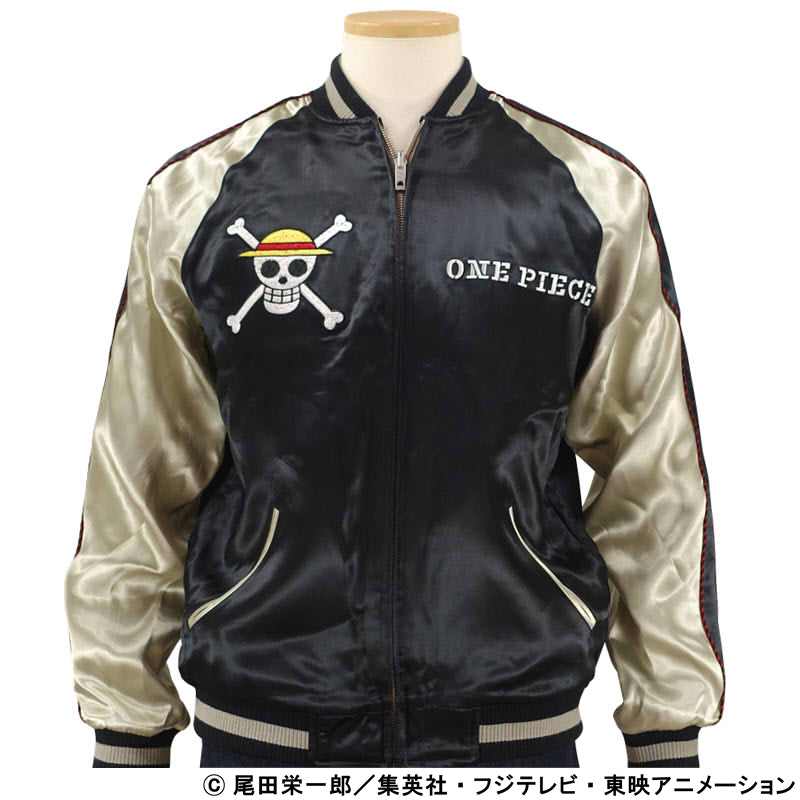 6/15 on sale ルフィ・ゾロ・サンジ刺繍スカジャン OPSJ-101 ONE PIECE × Switch Planning