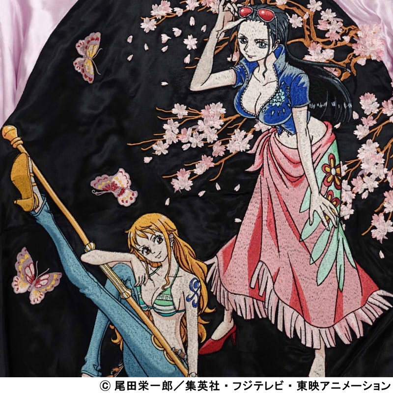 6/15 on sale ナミ・ロビン刺繍スカジャン OPSJ-102 ONE PIECE × Switch Planning