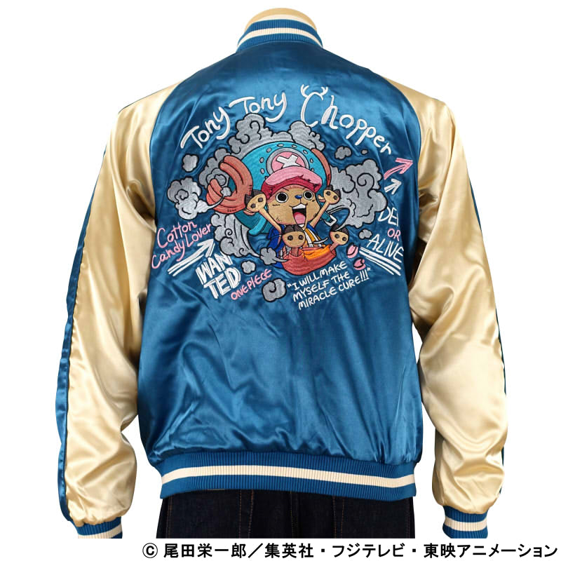 6/15 on sale チョッパー刺繍スカジャン OPSJ-502 ONE PIECE × Switch Planning