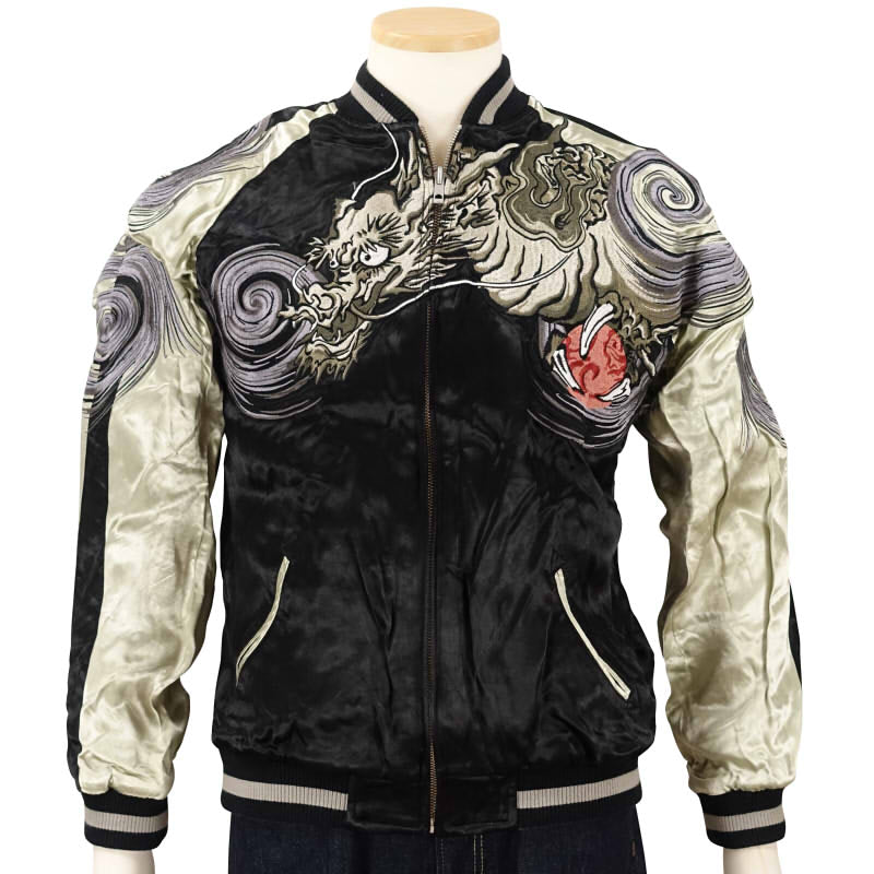 SKJ-002 渦龍刺繍スカジャン