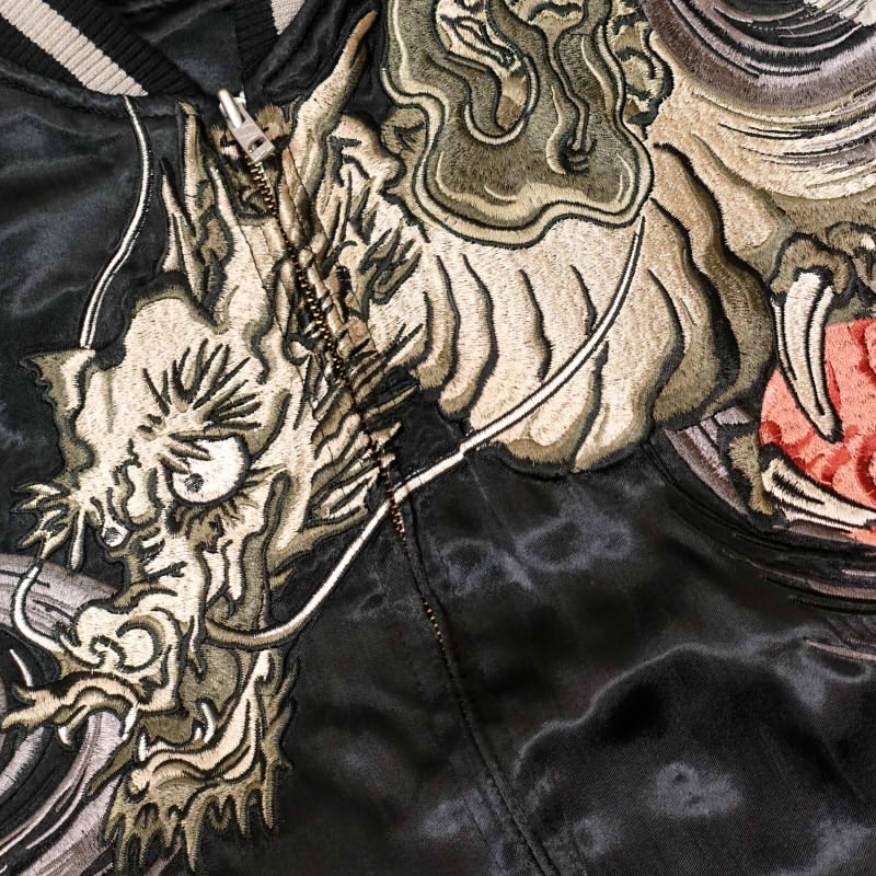 SKJ-002 渦龍刺繍スカジャン