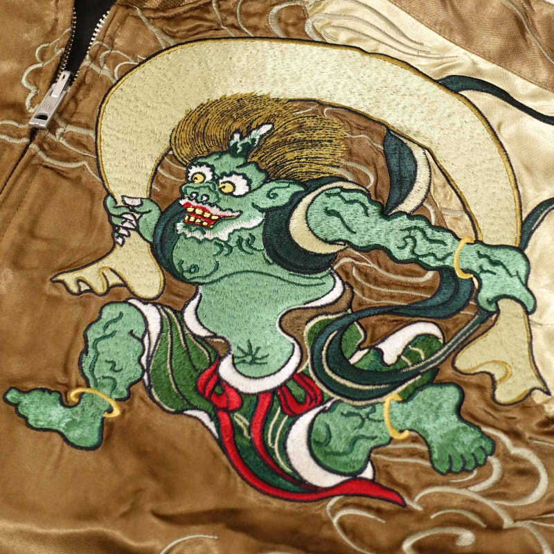 SKJ-013 風神雷神刺繍スカジャン