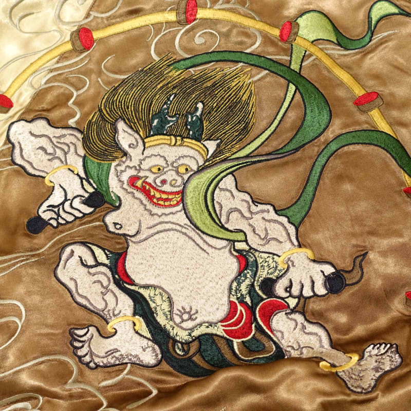 SKJ-013 風神雷神刺繍スカジャン