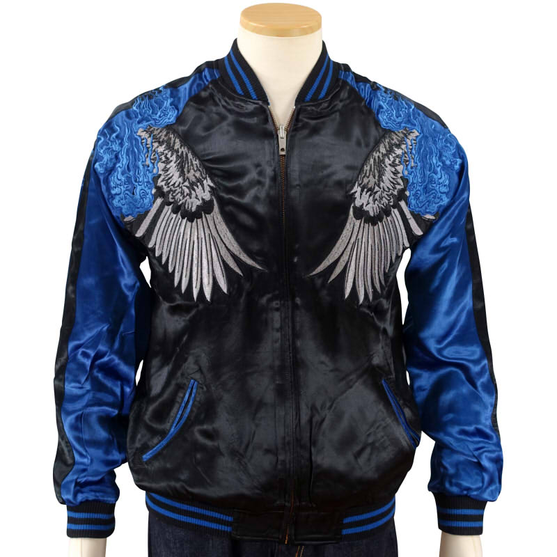 SKJ-015 八咫烏刺繍スカジャン