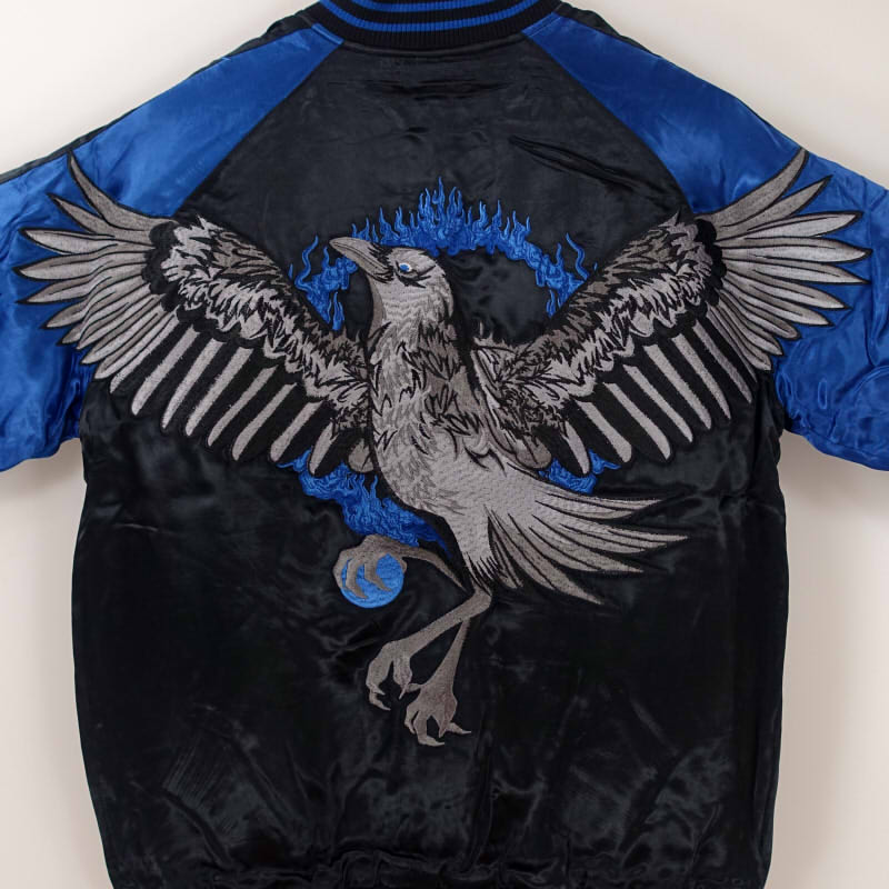 SKJ-015 八咫烏刺繍スカジャン