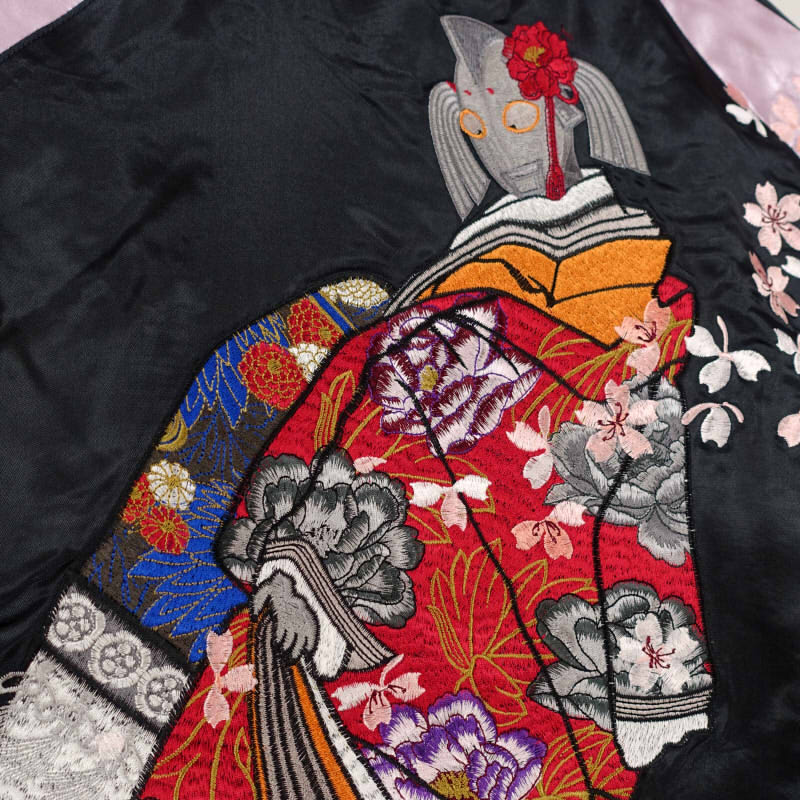 ULSJ-101 ウルトラの母刺繍スカジャン ULTRAMAN SwitchPlanning