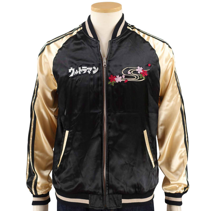 ULSJ-501 ウルトラマン＆ゴモラ刺繍スカジャン ULTRAMAN SwitchPlanning
